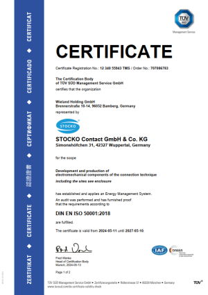 ISO 50001 | STOCKO